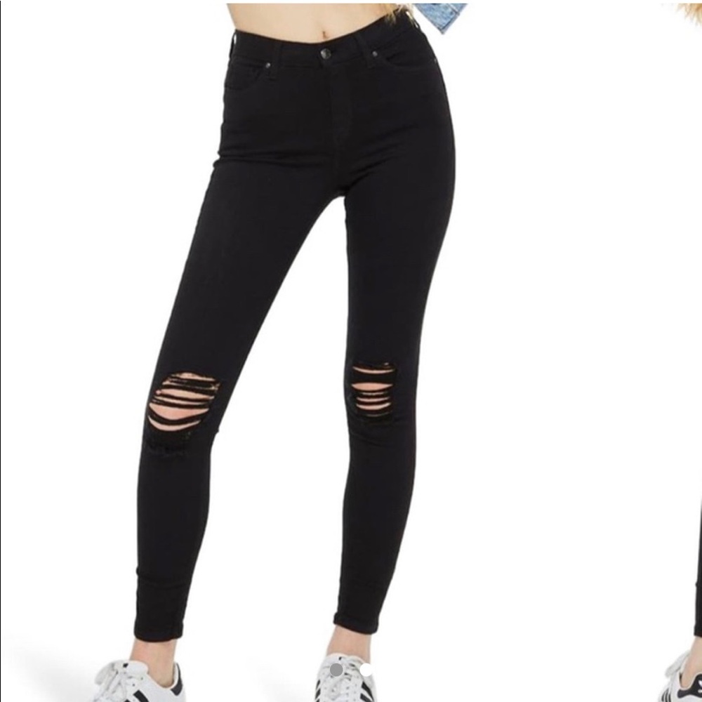 Black topshop jeans